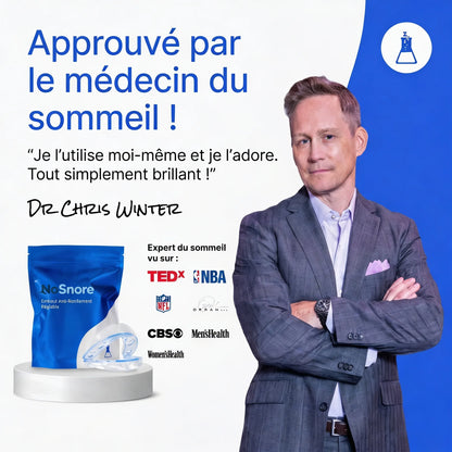 NoSnore — Gouttière anti-ronflement
